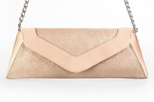 Powder pink matching shoes and clutch. Wiew of clutch - Florence KOOIJMAN